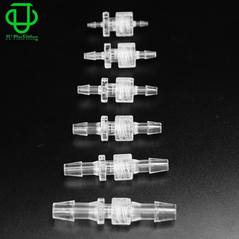 Plastic Luer Tight Female Luer Thread to 1/4" (6.4mm) ID Tubing Luer Lock Connector Hose Barb Fitting